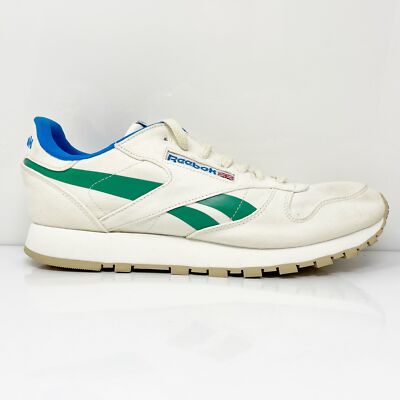 

Reebok Mens Classic S23902 Белая повседневная обувь Кроссовки Размер 9.5, Белый, Classic