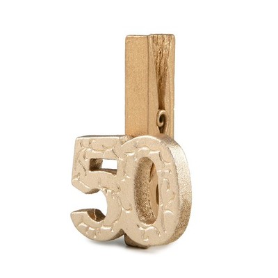 Mopec Clip 50 Jubiläum - 10er Pack vergoldet 5