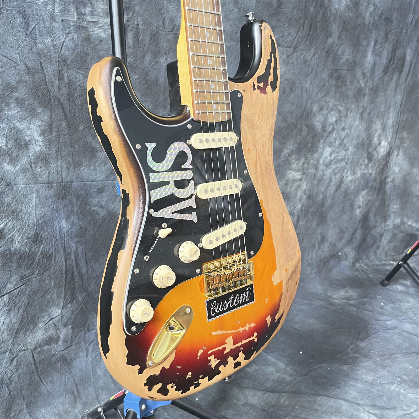 rita 　Provision VST-Relic Alder Relic 6String SRV Left Handed ST Electric Guitar Alder Body