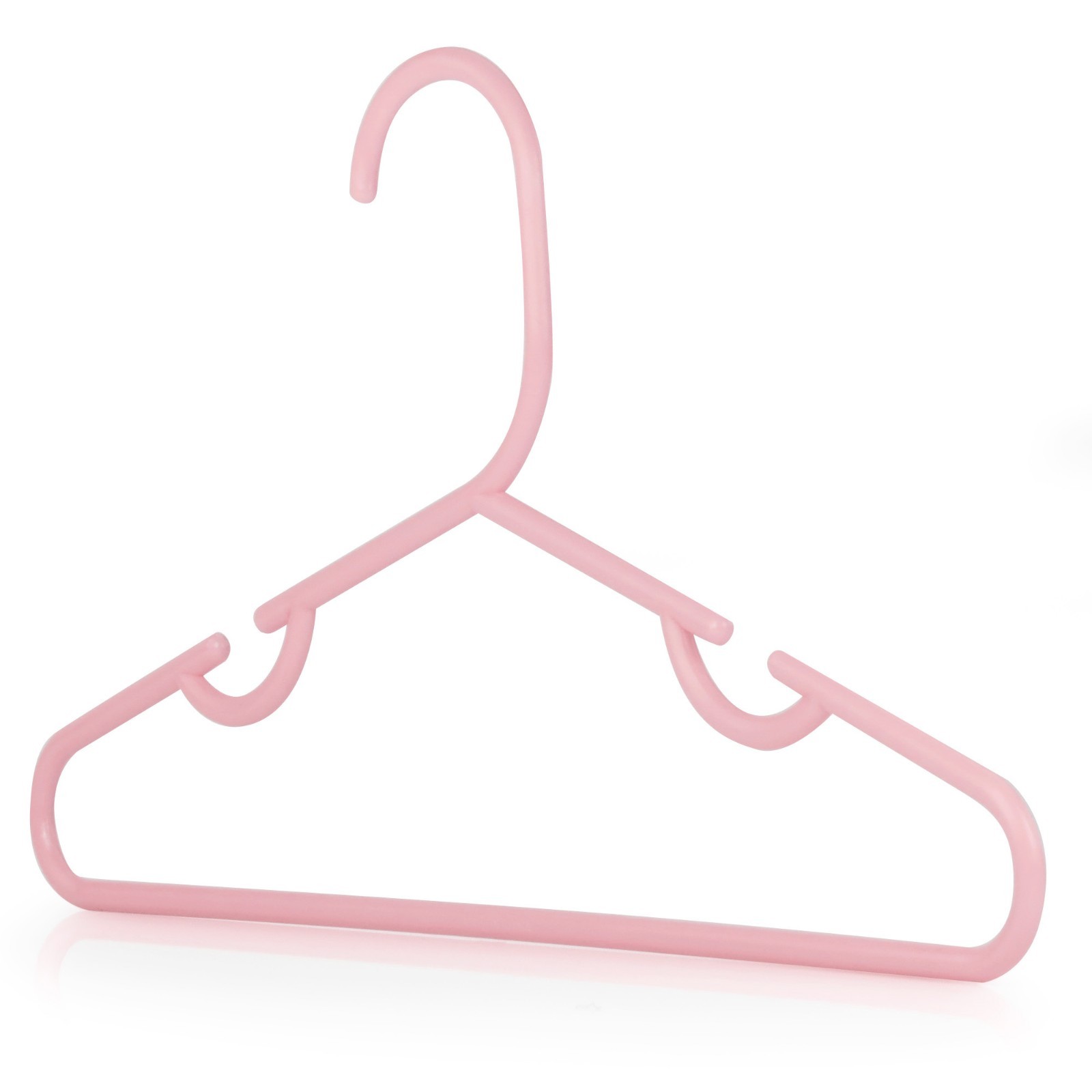 Hangerworld™ 20 Childrens Plastic Top & Clip Hangers Clothes Coat Baby
