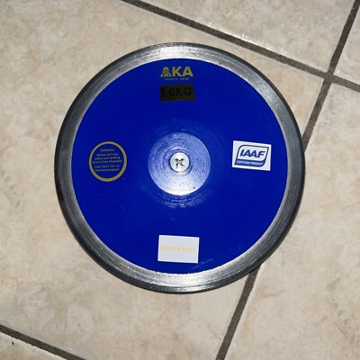 AKA Sports Gear ABS Plastic Competition Discus 1.6KG Hyper Spin Track and Field