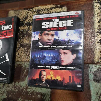The Siege DVD Widescreen Denzel Washington Annette Bening Bruce Willis
