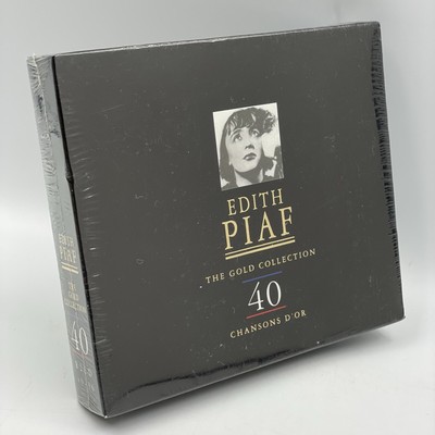 Edith Piaf : The Gold Collection [CD] 2 x Discs   40 Tracks   New & Sealed