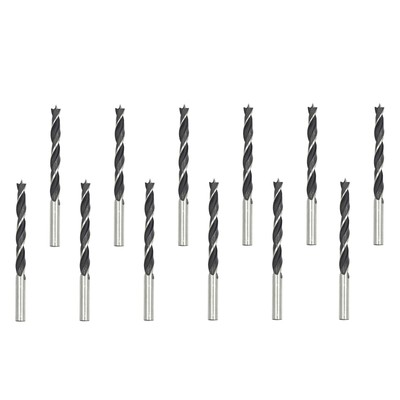 7mm Wood Drill Bit 3 Point Woodworking Drill 12pcs
