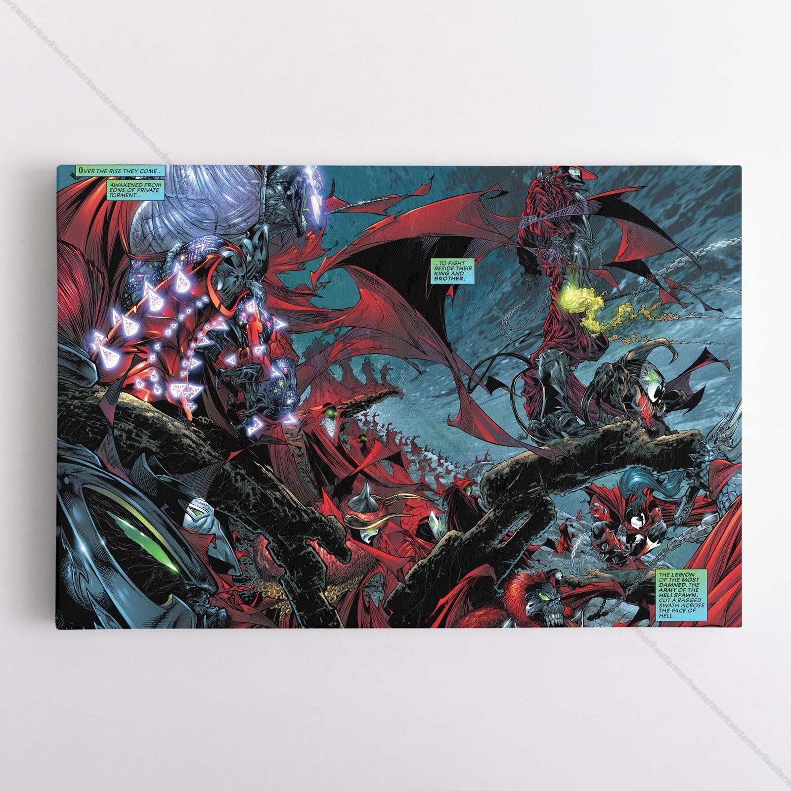 Spawn 119 Poster Canvas Comic Book Cover Art Print #B