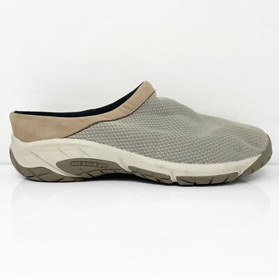 

Merrell Womens Encore Breeze 4 J000552W Серые повседневные туфли-сабо с круглым носком, размер 10 W, Серый, Encore Breeze 4
