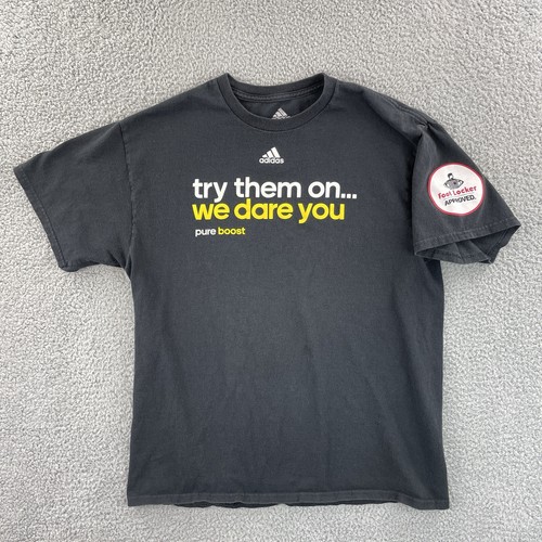 Adidas x Footlocker Shirt Adult Large Short Sleeve Tee Pure Boost Employee  Promo | eBay