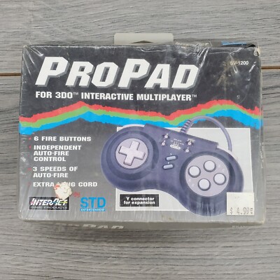 Pro Pad Controller SV-1200 InterAct ( 3DO Game System 1993 ) NEW  SEALED See Pic