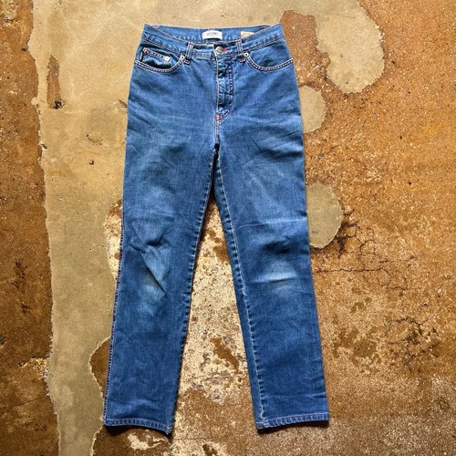 【送料&関税込】Moschino Denim Jeans Vintage Moschino Jeans 25 X 26 Light Wash Denim 90s Y2K Made