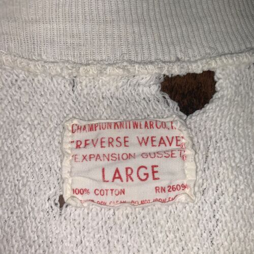 Vintage Champion 1960s True USA Reverse Weave Sweatshirt Vintage Champion 1960s True USA Reverse Weave Sweatshirt