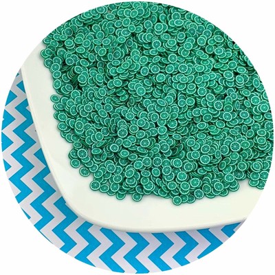 Lime Fimo Slices  | Slime DIY craft | Cheap Bulk 2mm Fimos