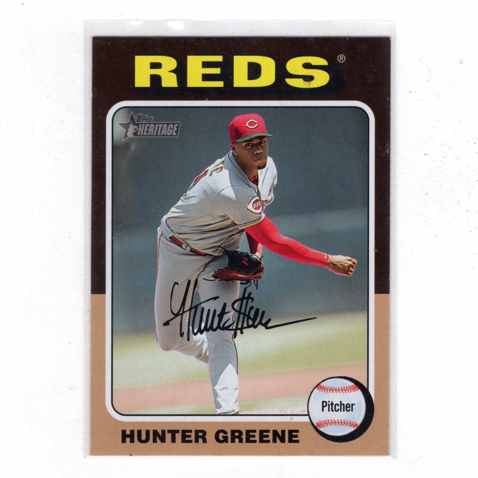 Hunter Greene 2024 Topps Heritage #138
