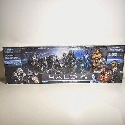 RARE!!! Mcfarlane HALO 4 Collectors Box Set 5 Pack Figures 2012 SEALED! US FAST!