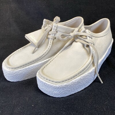 Clarks Uk8.5G Wallabee Cup 26158153 Boots Nubuck Crepe Sole Col08 New Classic