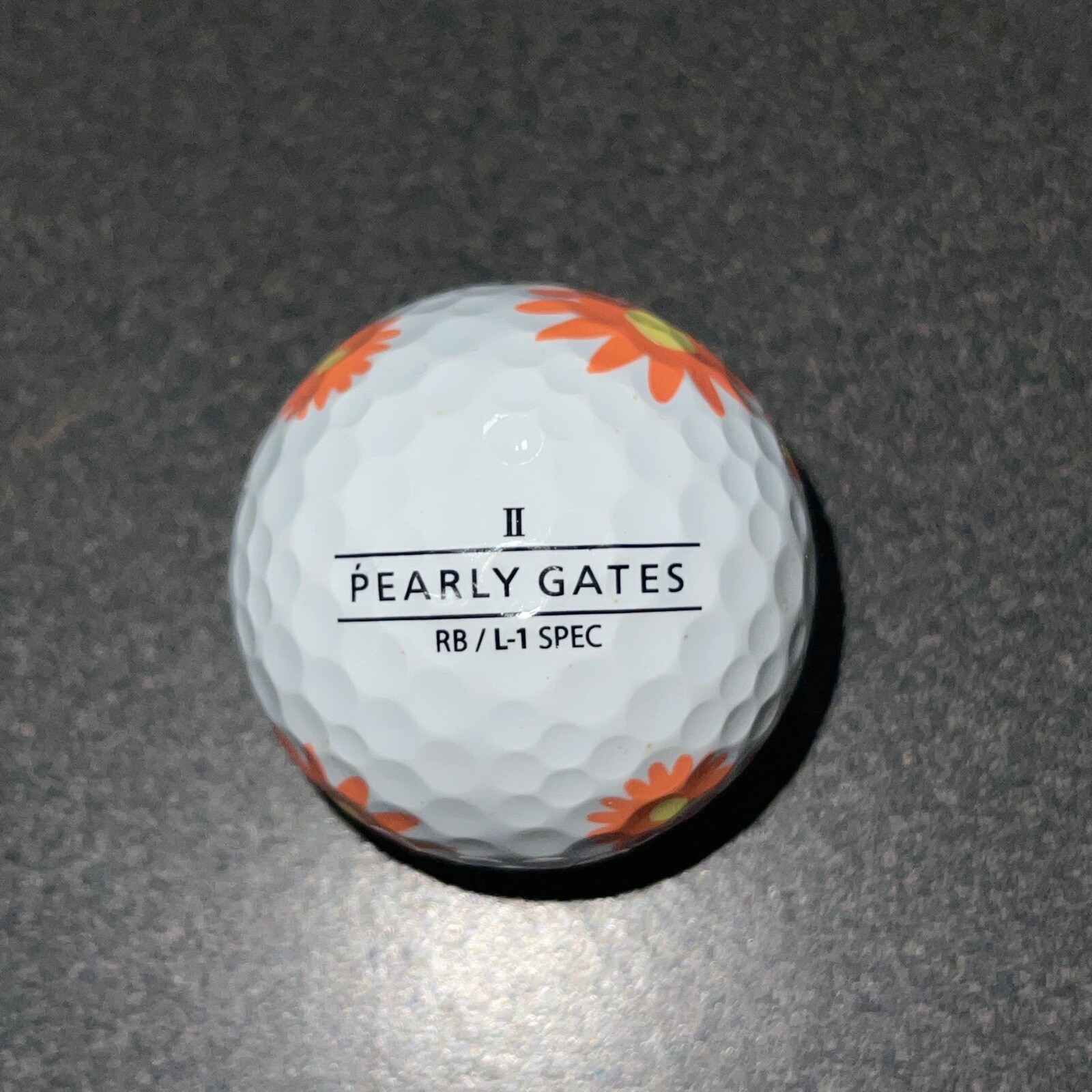 Master Bunny Edition Pearly Gates peach flowers Logo Golf