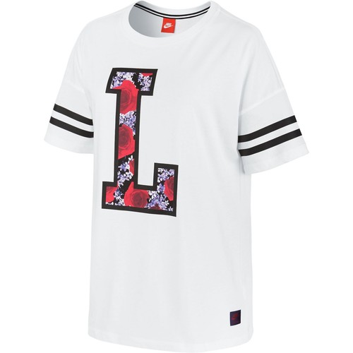 

Женская футболка Nike City London белая/черная 704024-100, White/black