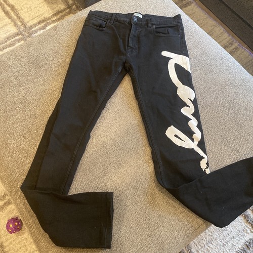 国内発送/送料関税込【KENZO】Regular Waist Jeans KENZO Tapered jeans in japanese denim | REVERSIBLE