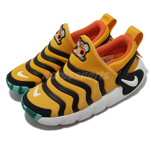 

Nike Dynamo Go Flyease SE PS University Gold Kids Preschool Casual DR0270-700, Золотой, Dynamo Go Flyease Se Ps