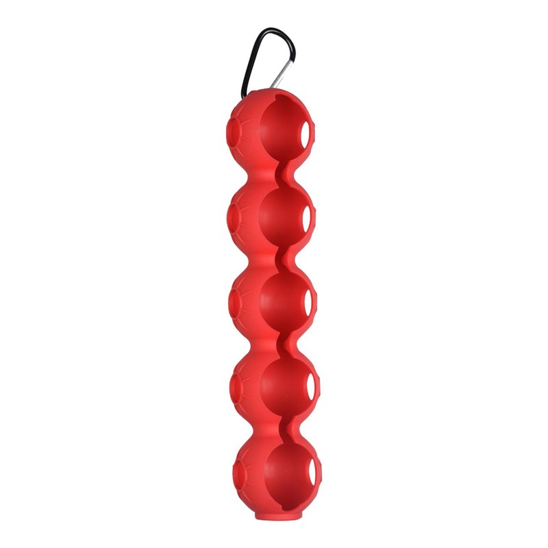 Silicone golf Ball Holder for Golf Bag 5 Balls Carrier Accessories Protective