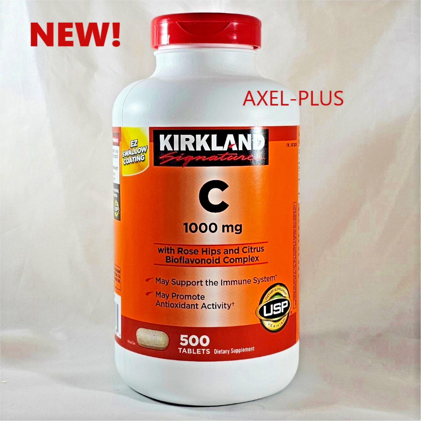 Kirkland Signature Vitamin C 1000 mg., 500 Tablets