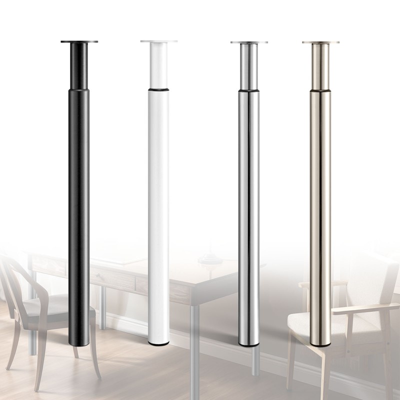 Tischbeine Eisen Optik 710-1100mm Ã 60 Mm Sehr Stabil TischfÃ¼ÃE HÃ¶Henverstellbar