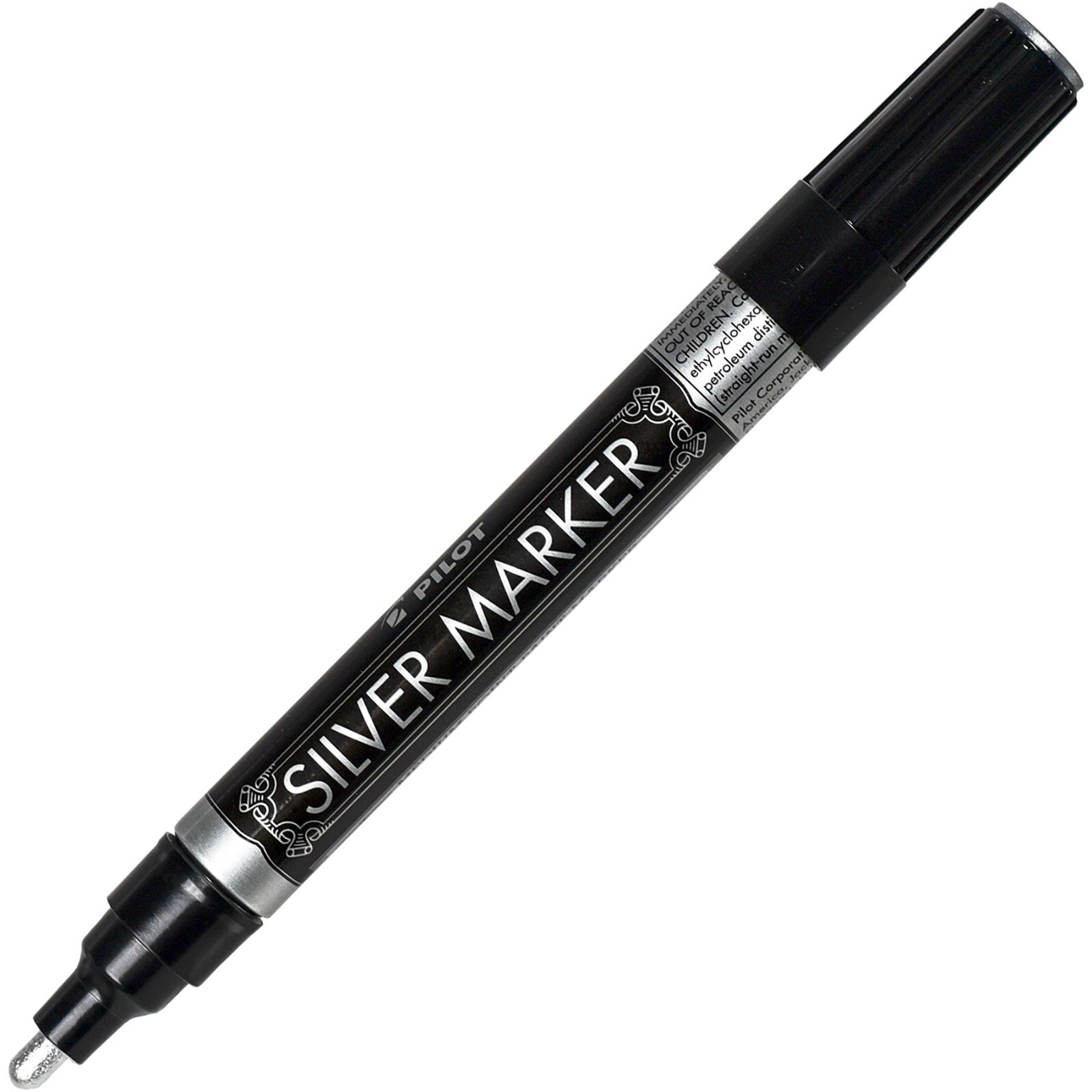 Pilot Silver Metallic Paint Marker 41800, 2.0mm Medium Point | eBay