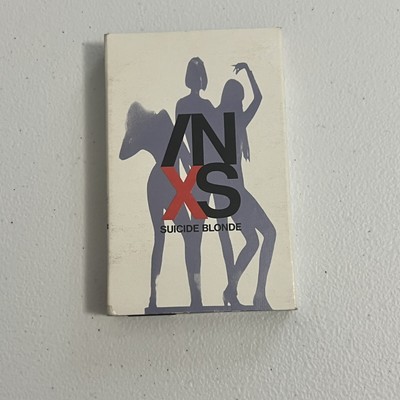 INXS- Suicide Blonde- 1990 Cassette Single Atlantic USA Rock Pop Rock
