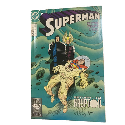 DC Comics # 18 Superman Return To Krypton (1988)