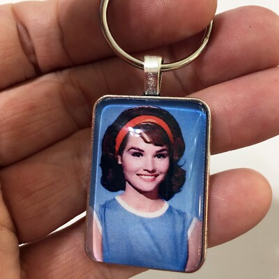 Lori Saunders Portrait Key Ring or Necklace SEXY Petticoat Junction TV Actress