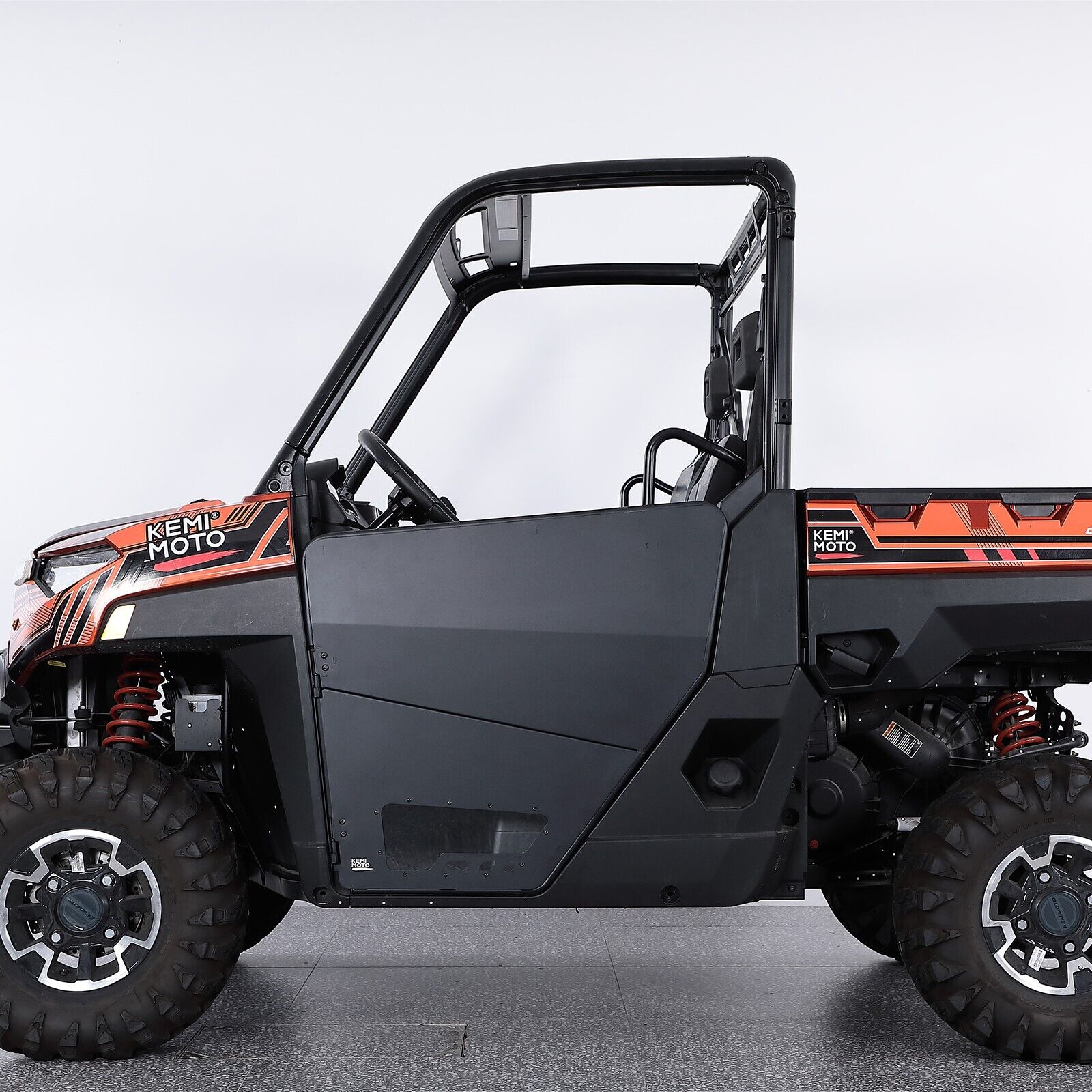 Polaris unique Rimember mono palette セット KEMIMOTO Heavy Duty Half Aluminum Doors for Polaris Ranger