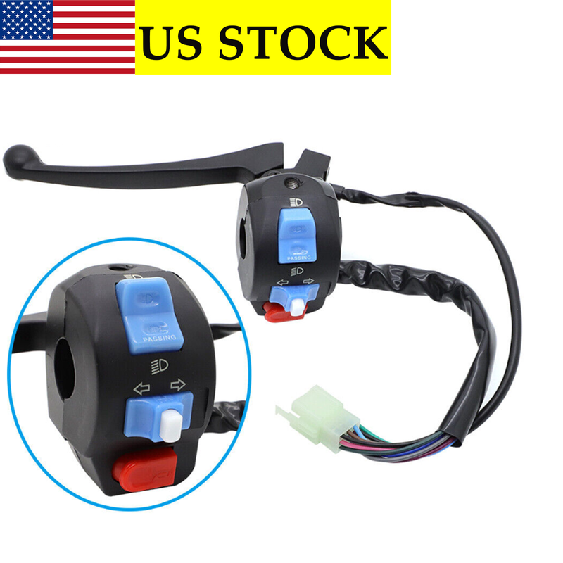 LEFT LIGHT SWITCH CONTROL BRAKE LEVER For GY6 50cc 150cc CHINESE SCOOTER TAO TAO