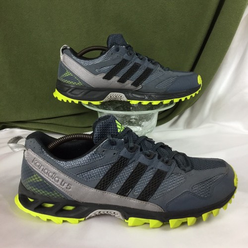 Купить adidas KANADIA Trail Running Shoe Black Grey Lime 44.5 (Спортивное)  заказать с доставкой лот № 133363824314