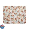 Fall Dish Drying Mat for Kitchen Counter 18x24 Burnt Orange Leaves Autumn Harvest Theme Thanksgiving Absorbent Reversible Microfiber Drying Mats Kitchen Countertop Protector Dishes Drainer Pad