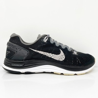 

Nike Womens Lunarglide 5 599395-010 Черные кроссовки для бега Размер 8,5, Черный, Lunarglide 5