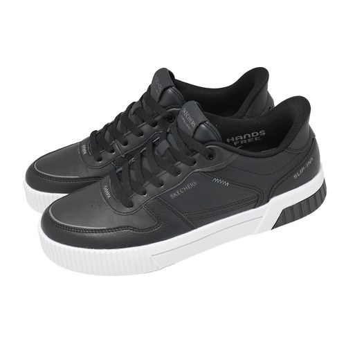 Skechers Jade Slip-Ins Black White Men Lifestyle Casual Shoes 254140-BKW