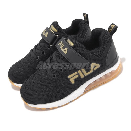 Fila J807X черный, белый цвет дети женщины ремешок резинки Спорт Бег повседневная обувь кроссовки