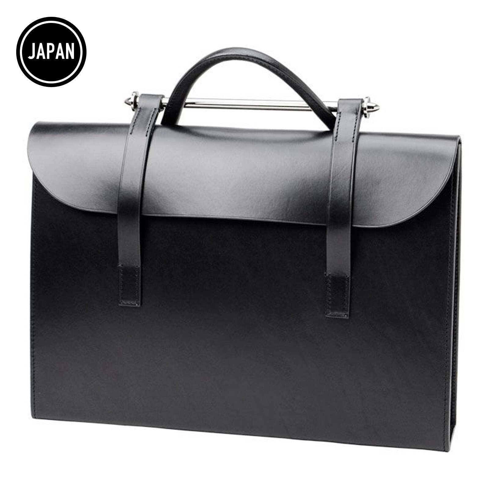 PORTER HYDERICK Business Series MUSIC BAG Handbag Leather PORTER HYDERICK Business Series MUSIC BAG Handbag Leather
