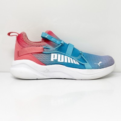 

Кроссовки Puma Girls Softride Rift 376551-01 Синие Кроссовки для бега Размер 1C, Синий, Softride Rift