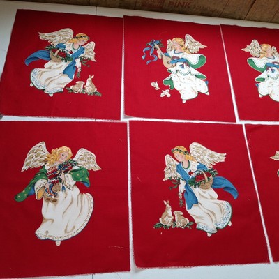 Cranston VIP Print Works Angel (16) Pre-Cut Pillow Panel Blocks