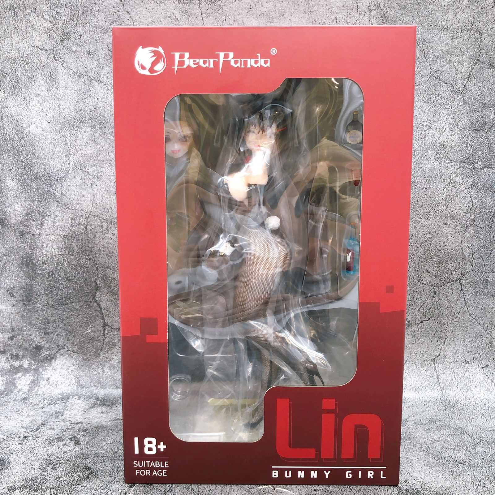 Bunny Girl Lin 1/6 figure Bearpanda illustration by Asanagi