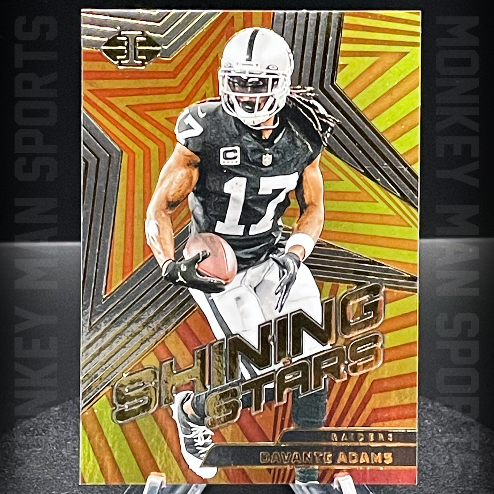2023 Illusions - Davante Adams - SHINING STARS #5 RAIDERS MINT