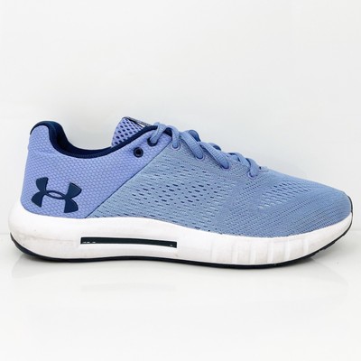 

Женские кроссовки Under Armour Micro G Pursuit 3000101-400 синие кроссовки размер 8, Синий, Micro G Pursuit
