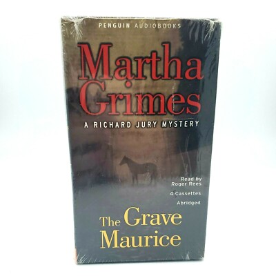   Martha Grimes THE GRAVE MAURICE (a Richard Jury Mystery  4 cassettes
