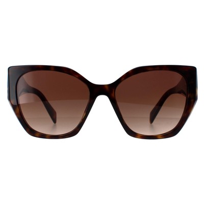 Pre-owned Prada Sunglasses Pr19zs 2au6s1 Havana Brown Gradient