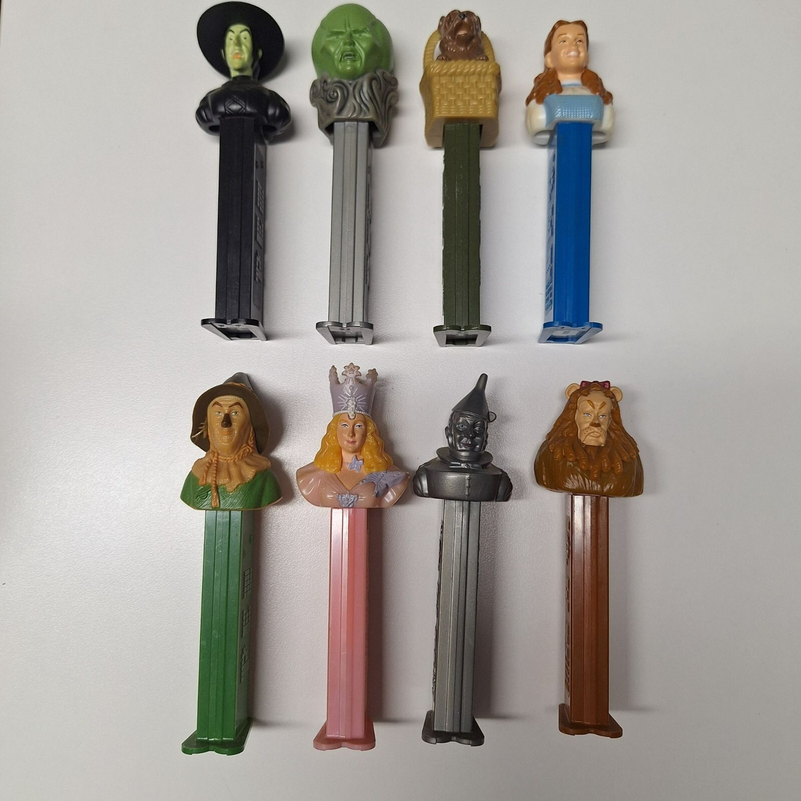 Wizard Of Oz PEZ Dispenser Set Of 8 Collectible Characters