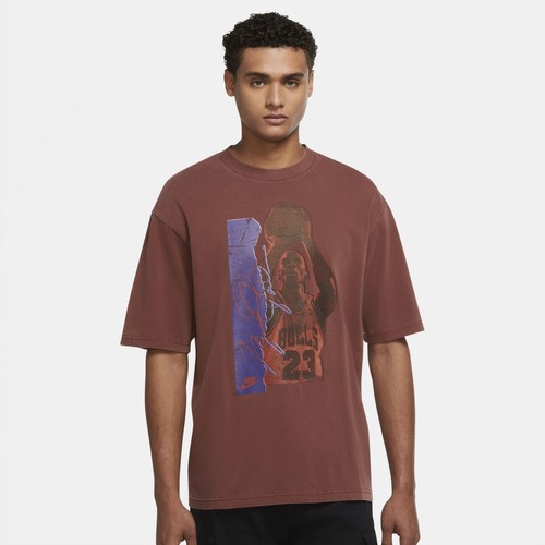 

[DA9891-231] Мужская футболка Air Jordan Flight Heritage 85 с графикой, Maroon