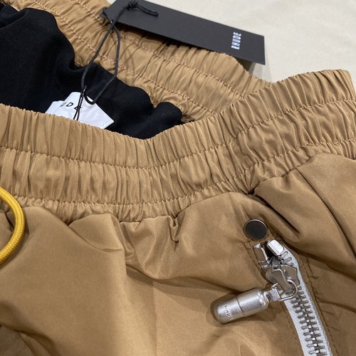 Pre-owned Rhude Rivet Shorts Sz M In Brown