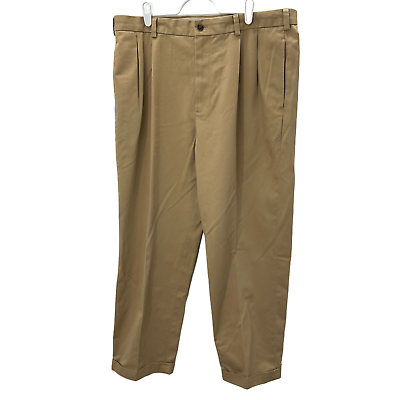 Brooks Brothers Advantage Chino Elliot Mens Pants 36x30 Tan