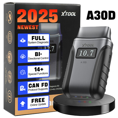 XTOOL A30D Bluetooth OBD2 Car Bidirectional Scanner Full System Diagnostic Tool