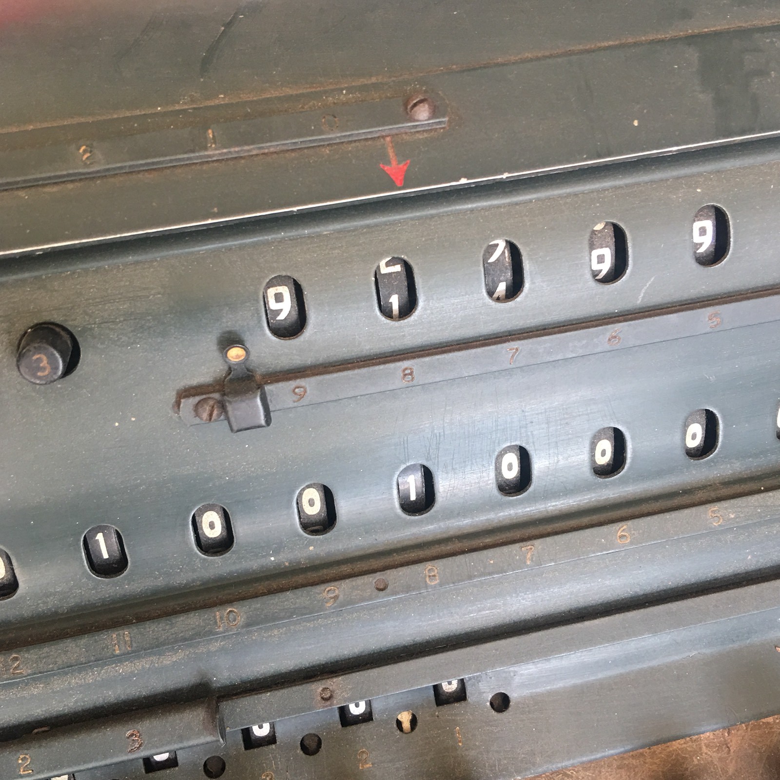 Vintage Marchant Calculating Machine Calculator 1920s-1940's Mechanical Adding